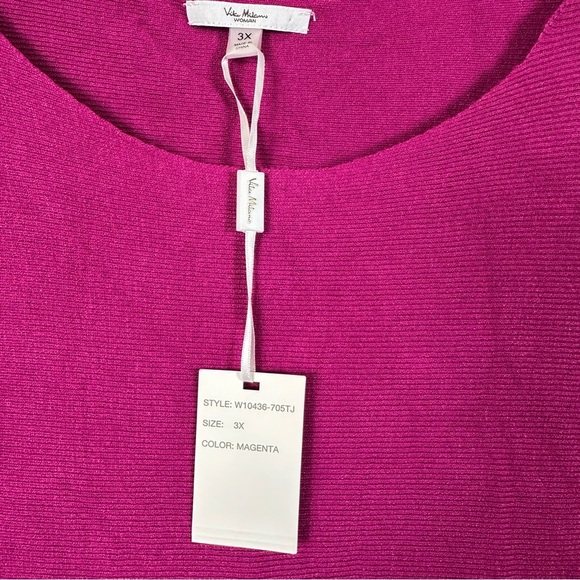 Vila Milano | Elegant Fuchsia Blouse - Picture 4 of 7